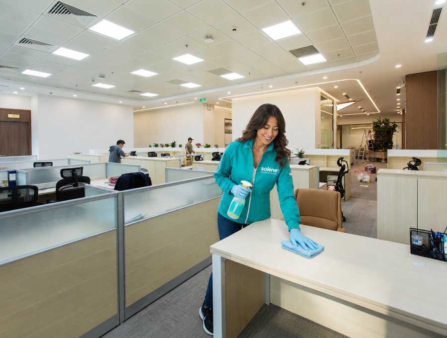 Commercial & Office Cleaning in Houston, TX by Solene Cleaning